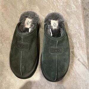 Dark Green women’s Ugg slippers